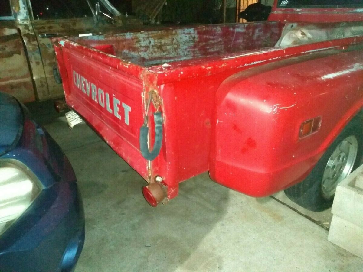 1969 Red Chevrolet C10/K10 Pickup