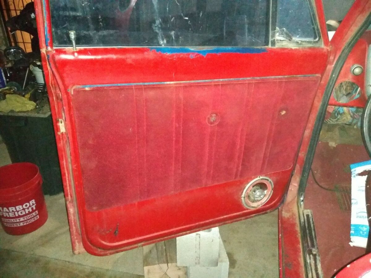 1969 Red Chevrolet C10/K10 Pickup