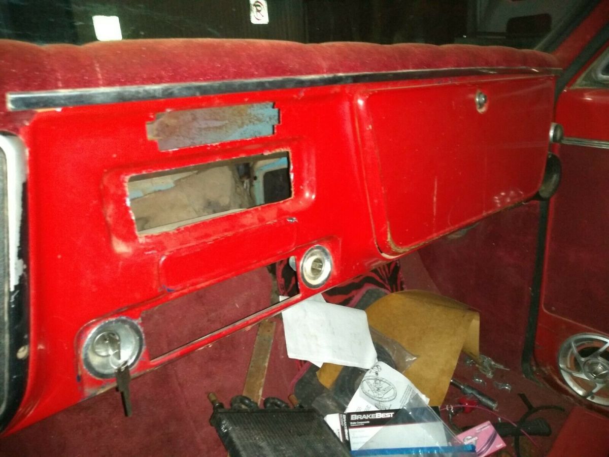 1969 Red Chevrolet C10/K10 Pickup