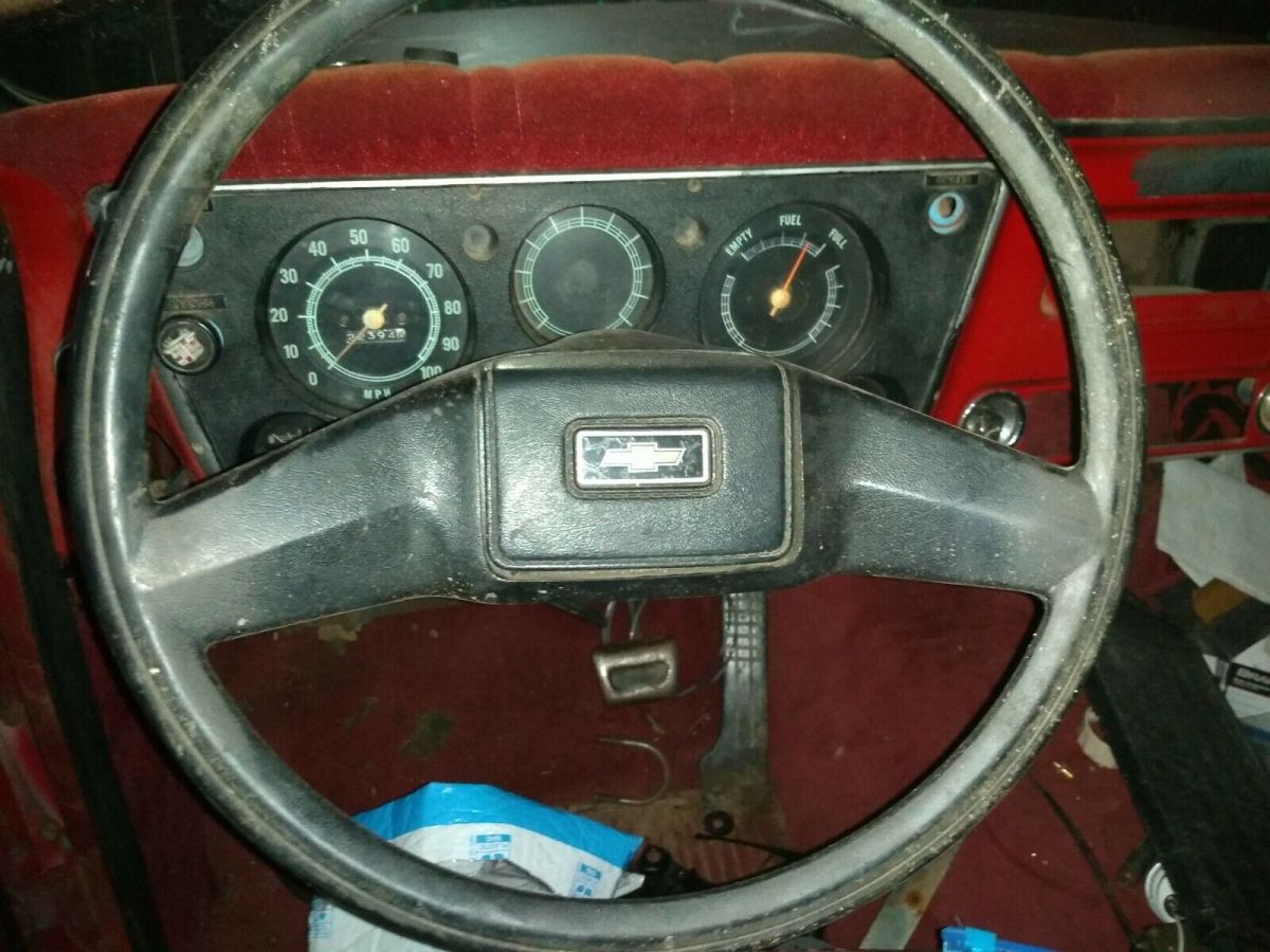 1969 Red Chevrolet C10/K10 Pickup