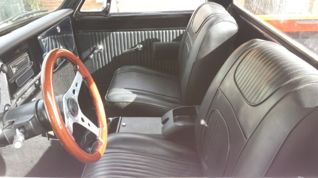 1969 Orange/white Chevrolet C-10