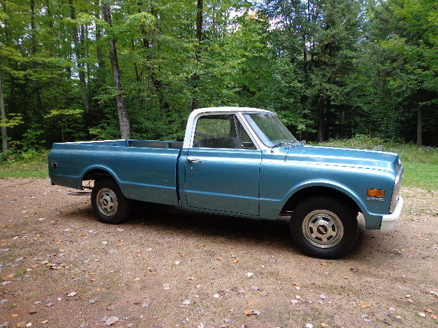 1969 turoquise Chevrolet Other Pickups