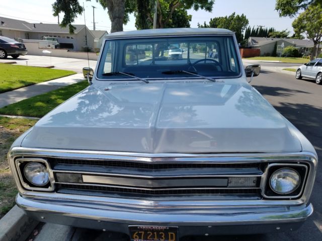 1969 White Chevrolet C20 Pickup Standard Cab Pickup