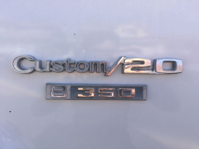 1969 White Chevrolet C/K Pickup 3500