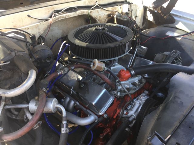 1969 White Chevrolet C/K Pickup 3500