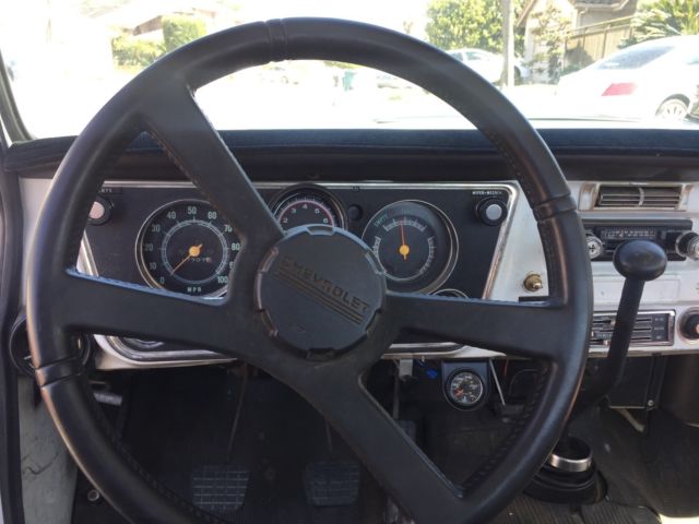 1969 White Chevrolet C/K Pickup 3500