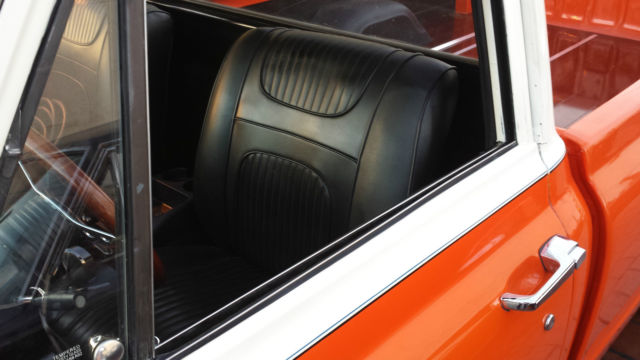 1969 Orange Chevrolet C-10 pickup