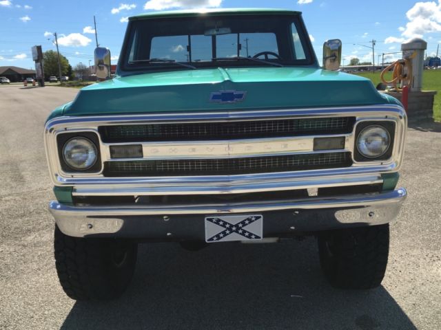 1969 Green Chevrolet Other Pickups Cab & Chassis