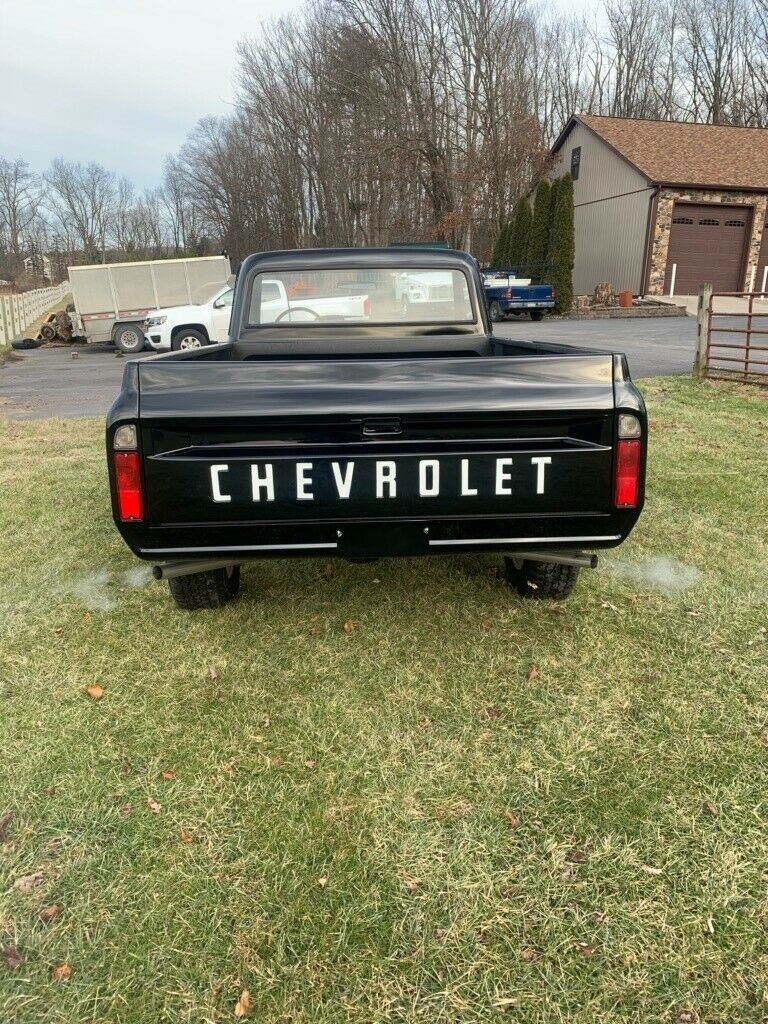 1969 Black Chevrolet C20/K20 Pickup