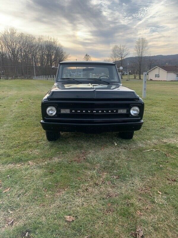 1969 Black Chevrolet C20/K20 Pickup