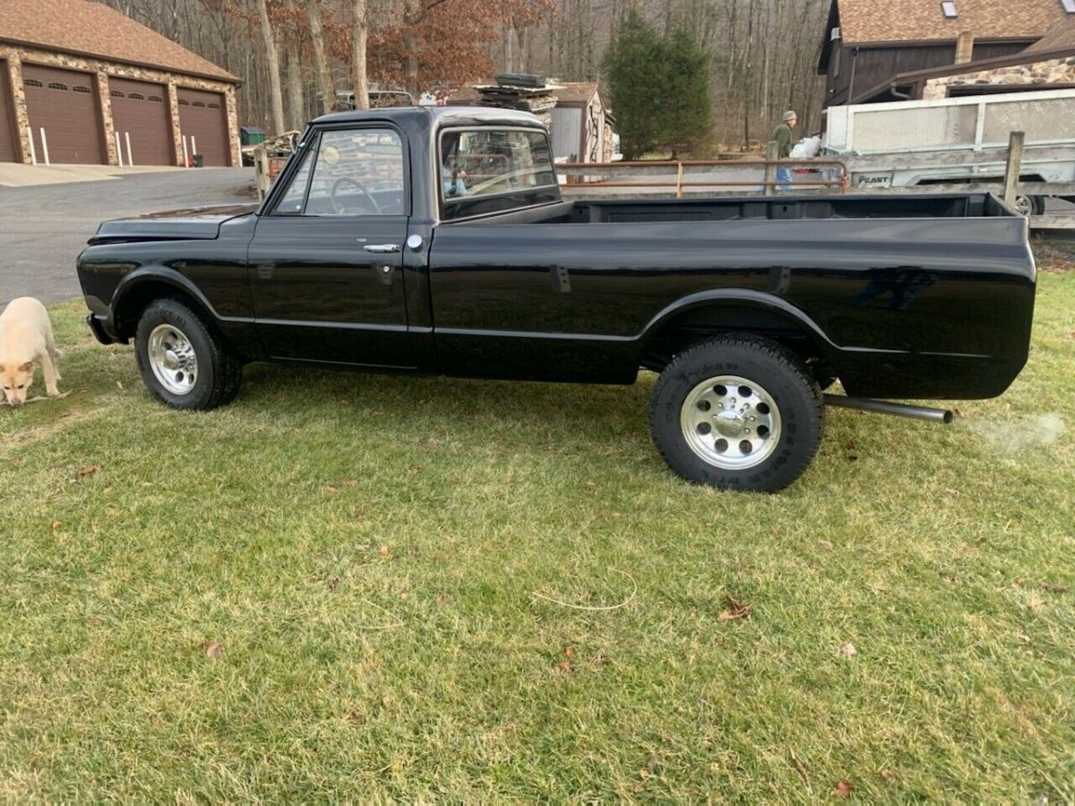 1969 Black Chevrolet C20/K20 Pickup