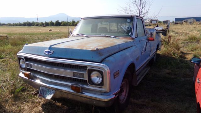1969 Blue Chevrolet C-10 C30