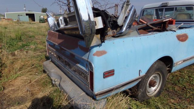 1969 Blue Chevrolet C-10 C30