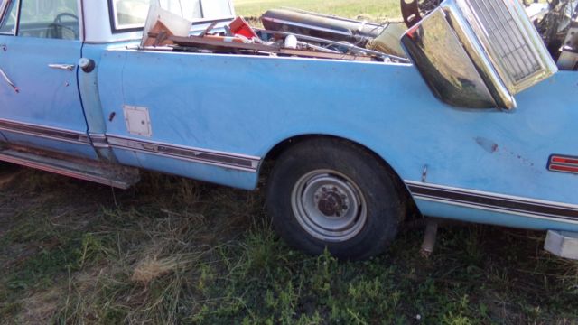1969 Blue Chevrolet C-10 C30