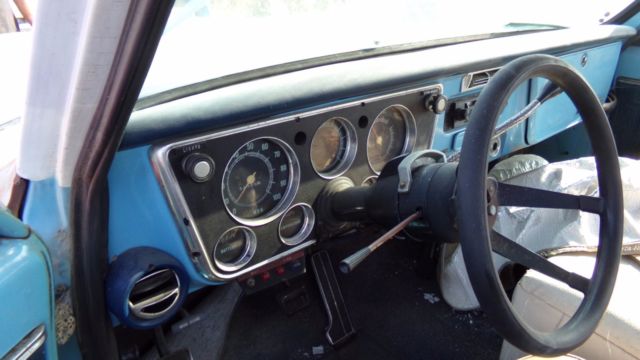 1969 Blue Chevrolet C-10 C30