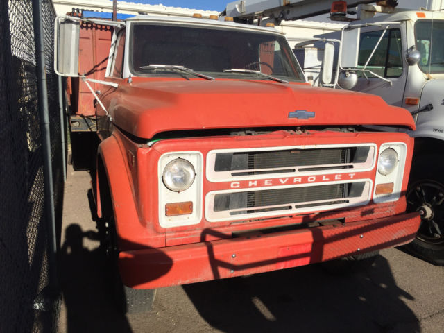 1969 Orange Chevrolet Other Pickups Cab & Chassis