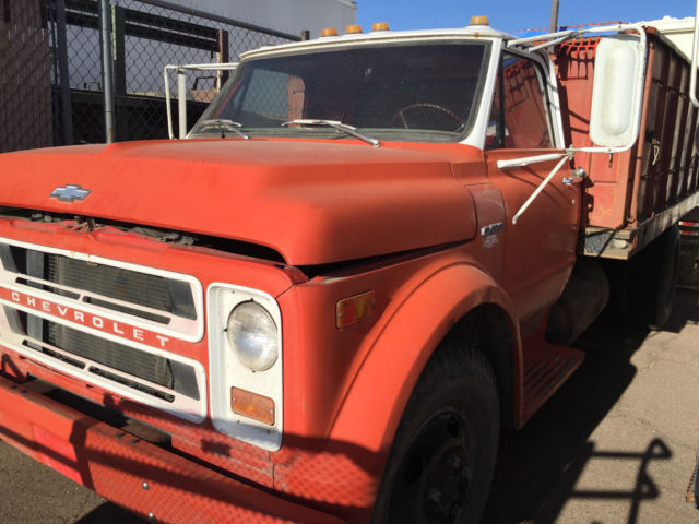 1969 Orange Chevrolet Other Pickups Cab & Chassis