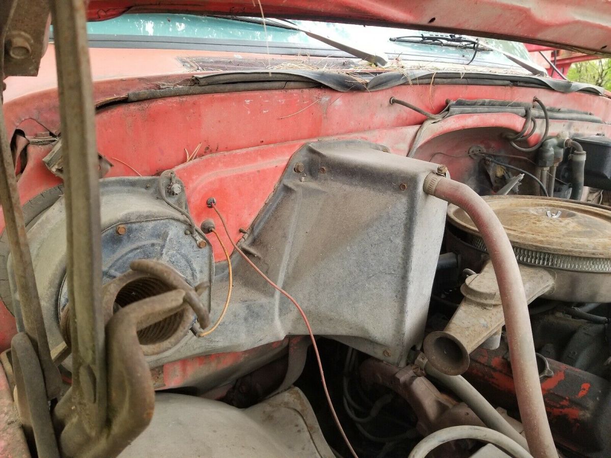 1969 Red Chevrolet c50