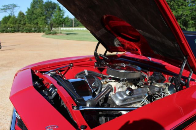 1969 red Chevrolet Camaro Convertible
