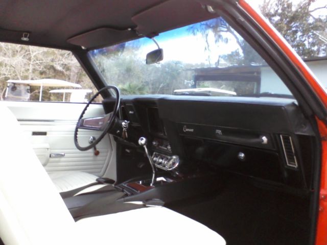 1969 Hugger Orange Chevrolet Camaro Hardtop