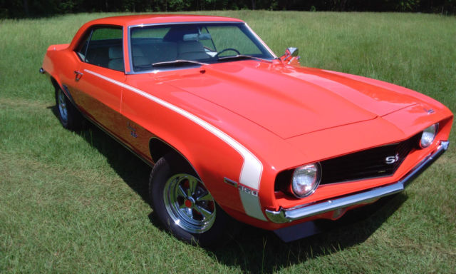 1969 Hugger Orange Chevrolet Camaro Hardtop