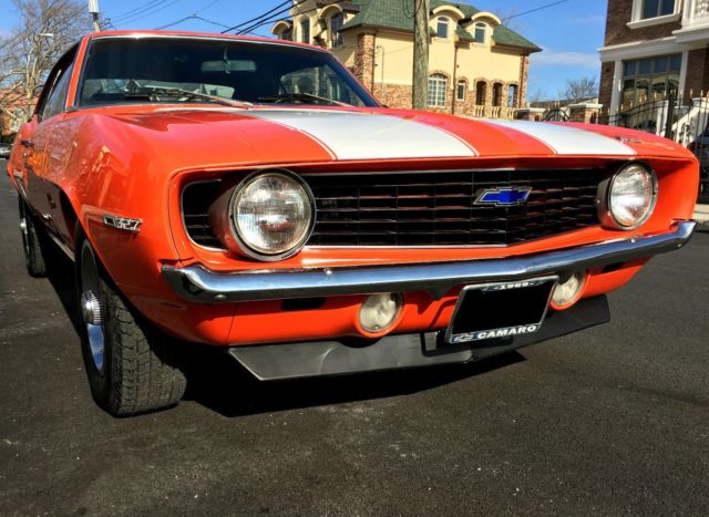1969 Red Chevrolet Camaro --