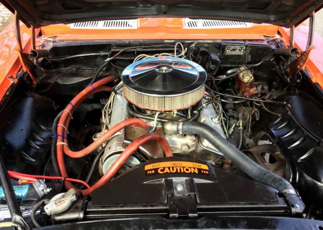 1969 Red Chevrolet Camaro --