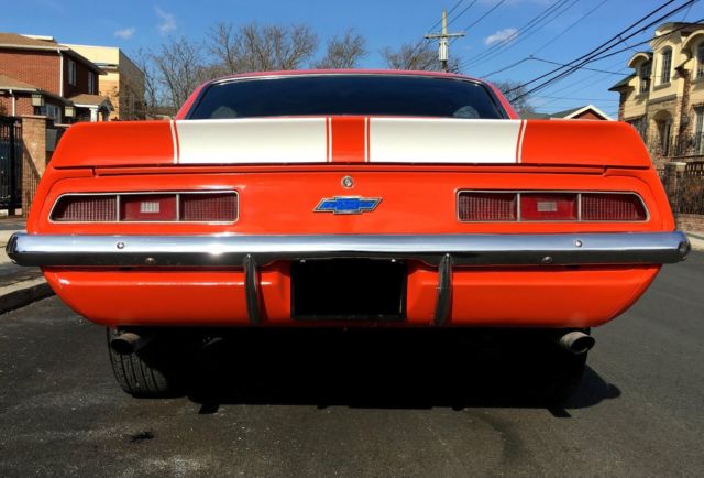 1969 Red Chevrolet Camaro --