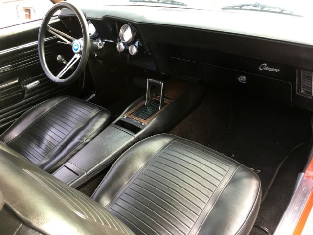 1969 Red Chevrolet Camaro --