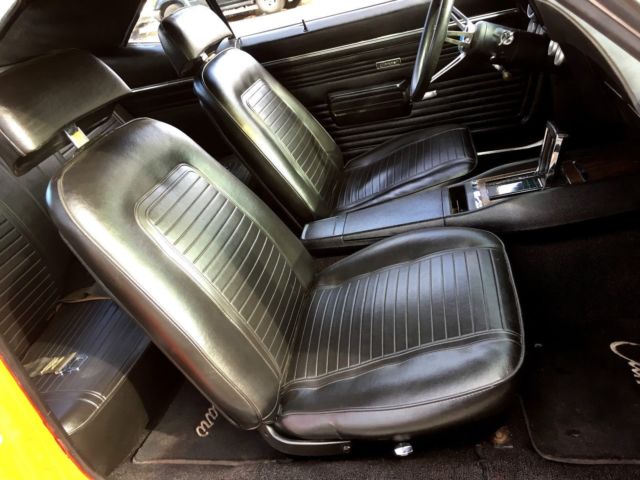 1969 Red Chevrolet Camaro --