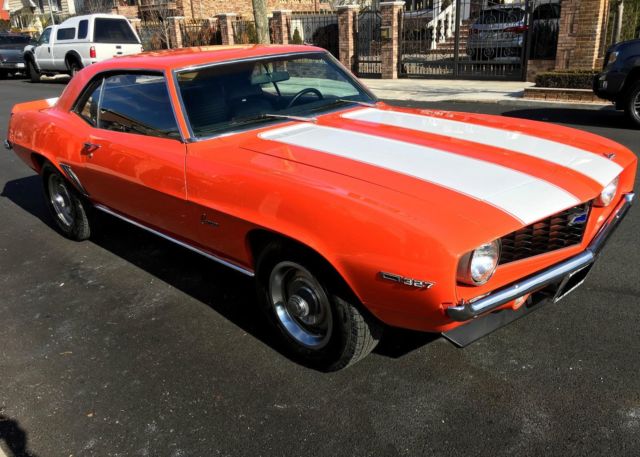1969 Red Chevrolet Camaro --