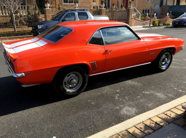 1969 Red Chevrolet Camaro --
