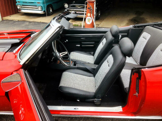 1969 Red Chevrolet Camaro --