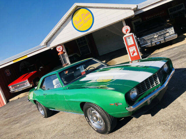 1969 Green Chevrolet Camaro --