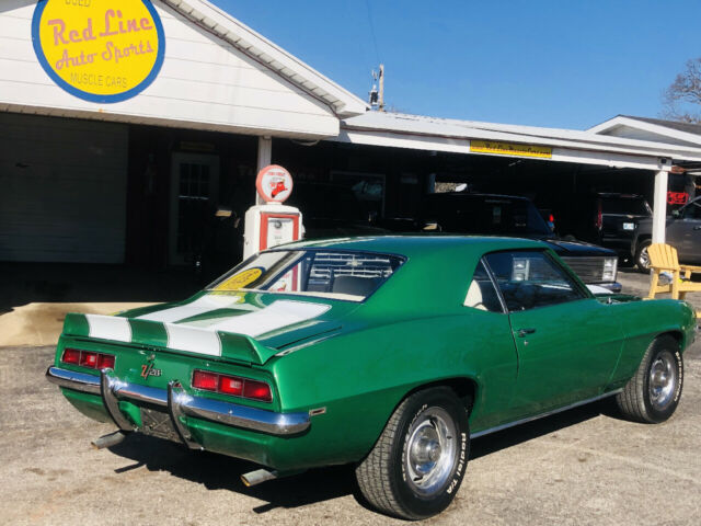 1969 Green Chevrolet Camaro --