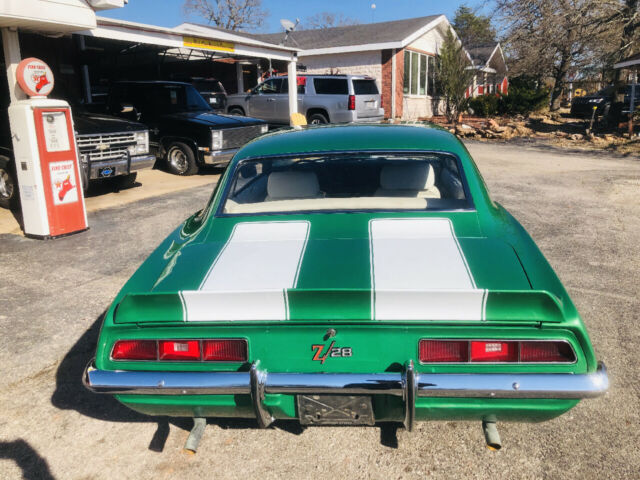 1969 Green Chevrolet Camaro --