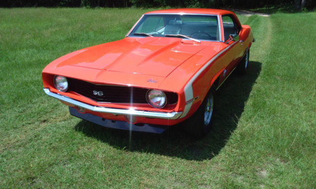 1969 Hugger Orange Chevrolet Camaro Hardtop