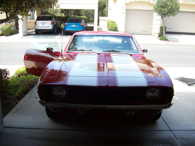 19690000 Red Chevrolet Camaro Coupe