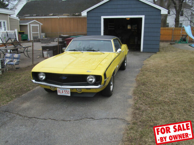 1969 Tan Chevrolet Camaro Coupe