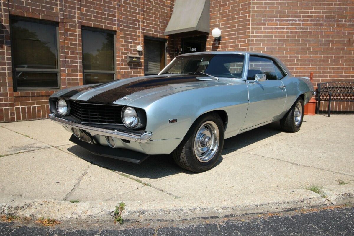 1969 Silver Chevrolet Camaro Coupe