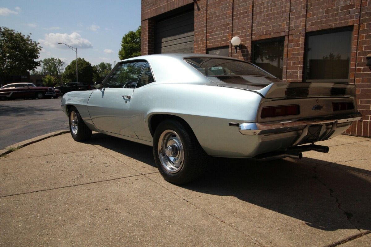 1969 Silver Chevrolet Camaro Coupe