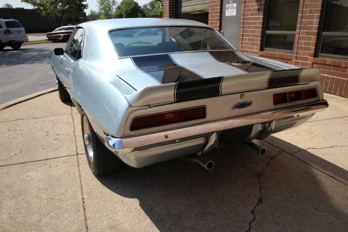 1969 Silver Chevrolet Camaro Coupe