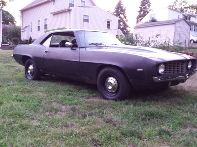 1969 Black Chevrolet Camaro Coupe