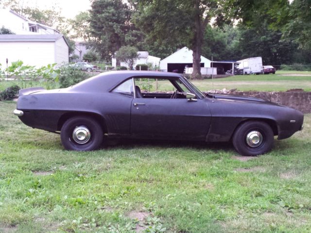 1969 Black Chevrolet Camaro Coupe
