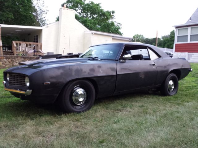 1969 Black Chevrolet Camaro Coupe