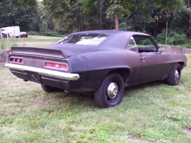 1969 Black Chevrolet Camaro Coupe