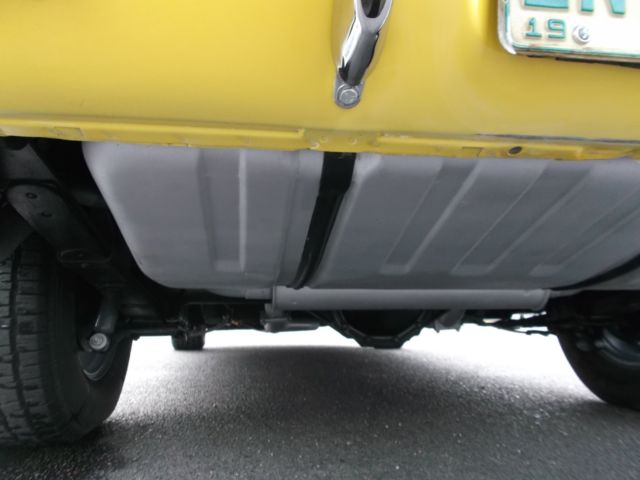 1969 Yellow Chevrolet Camaro Convertible