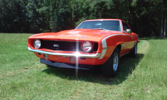 1969 Hugger Orange Chevrolet Camaro Hardtop