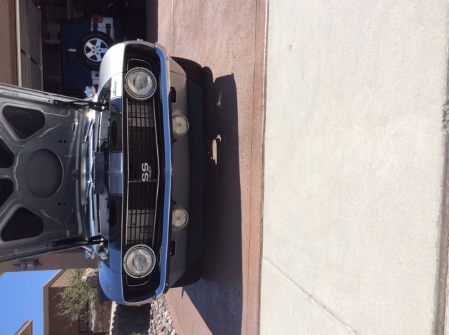 1969 Silver Chevrolet Camaro