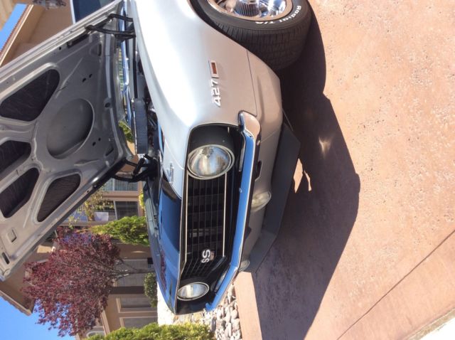 1969 Silver Chevrolet Camaro